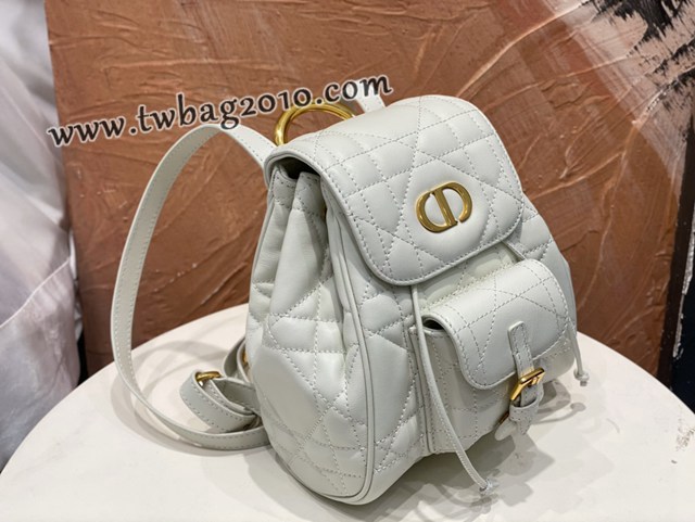 Dior专柜2025早春新款迪奥高仿原单小号Caro双肩背包女士后背包 djfk1820